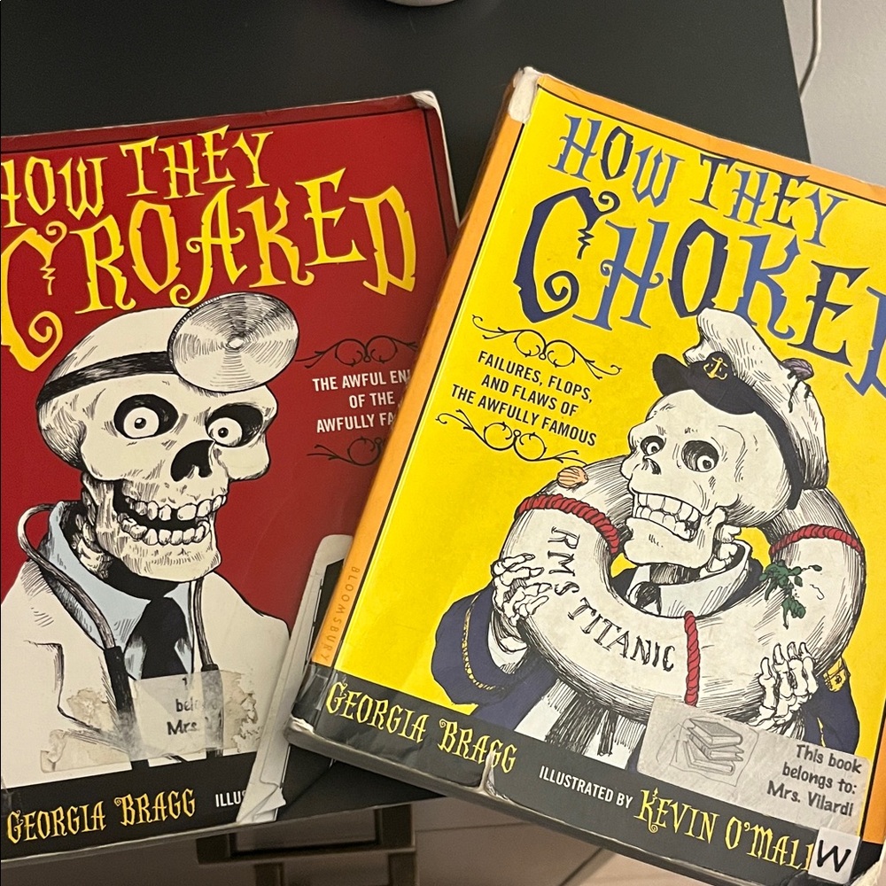 How They Croaked and How They Choked Books
